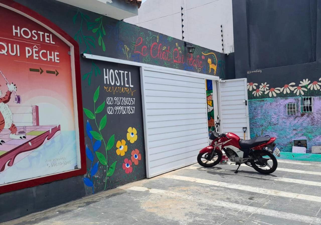 "Le Chat Qui Peche" Hostel A 150 Metros Da Praia De Pajucara Maceió Εξωτερικό φωτογραφία